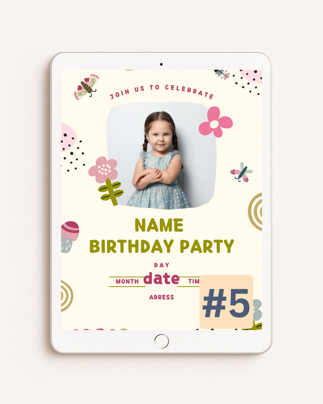 LoweRoots Birthday Invitations