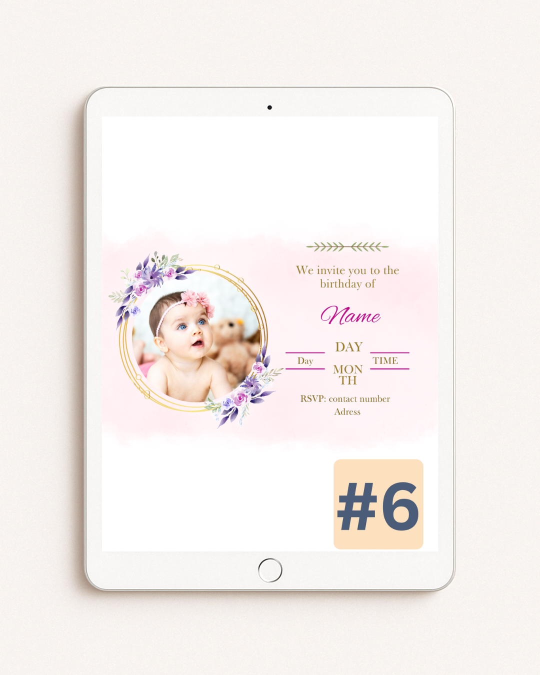 LoweRoots Birthday Invitations
