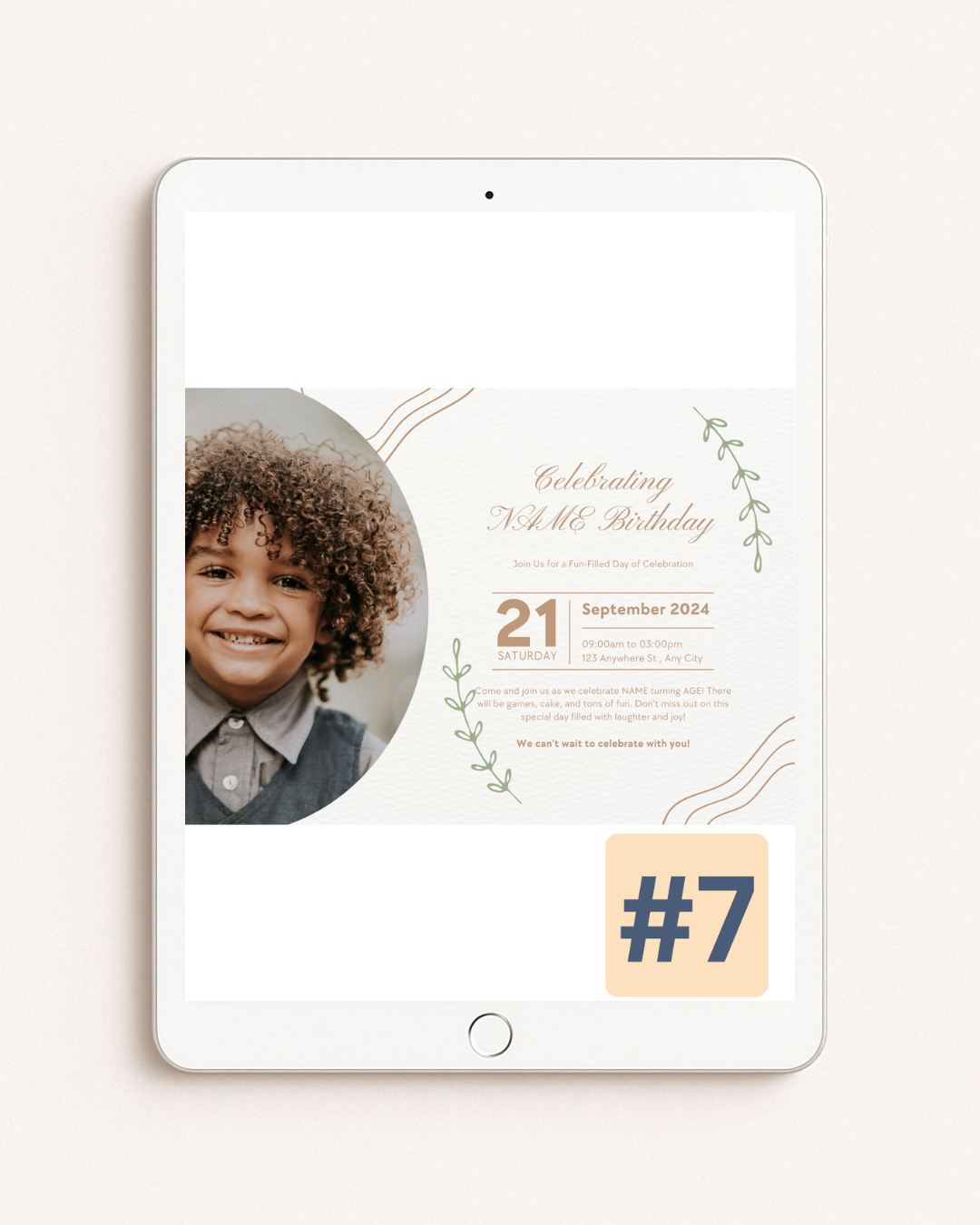 LoweRoots Birthday Invitations
