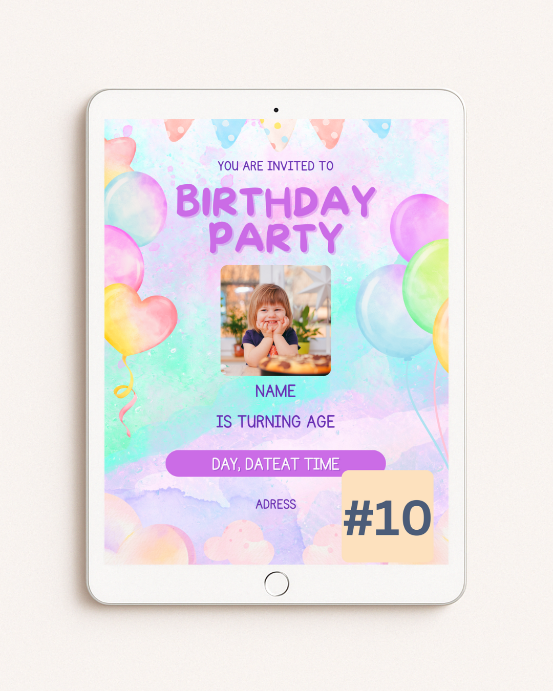 LoweRoots Birthday Invitations