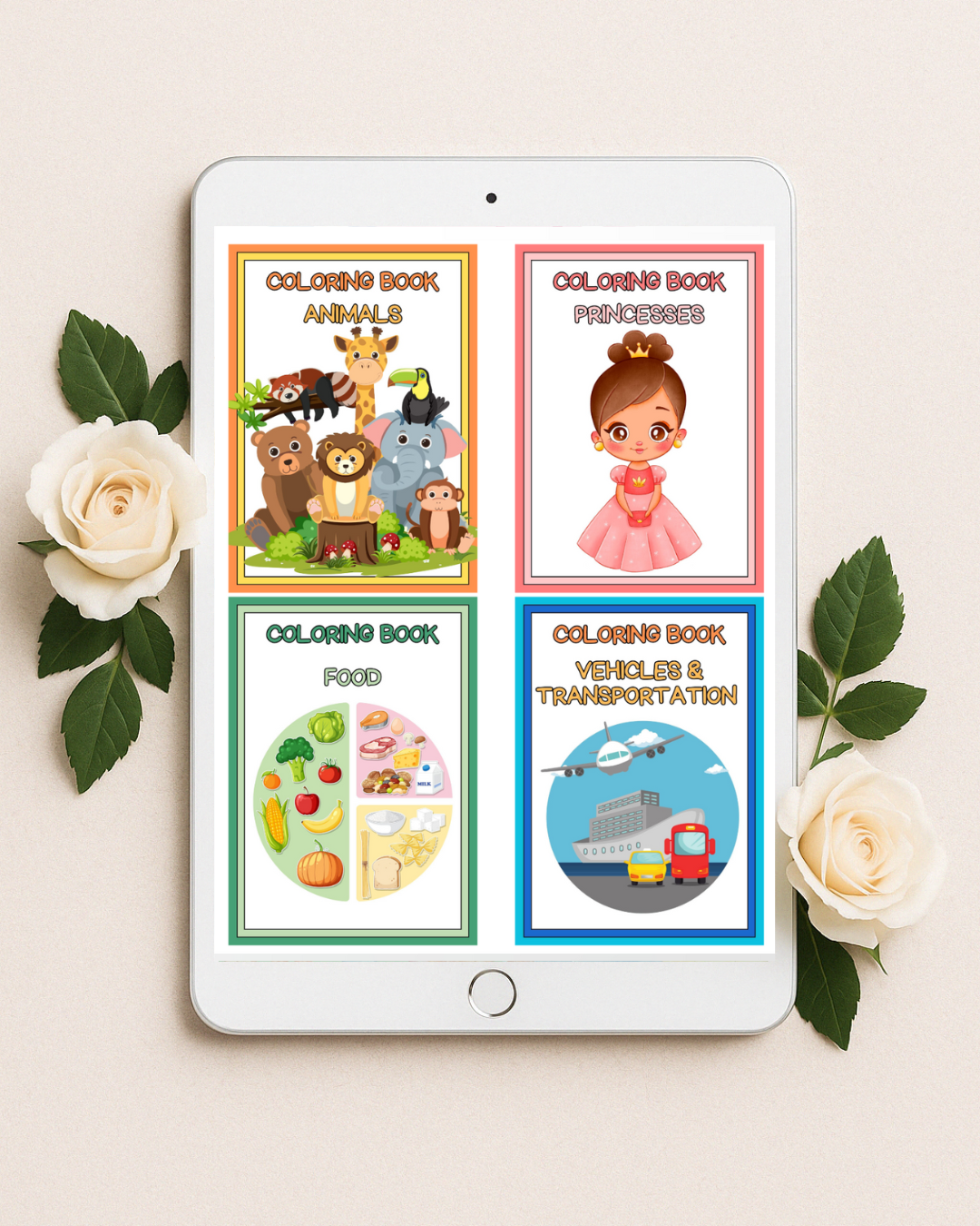 LoweRoots Coloring Books SET
